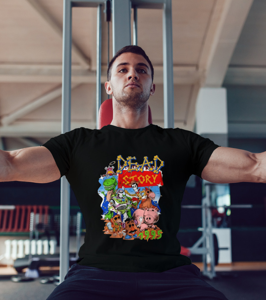 Dead Story Toy Story 1995 Woody Buzz Lightyear Rex Hamm Potato Head Slinky Dog T-Shirt