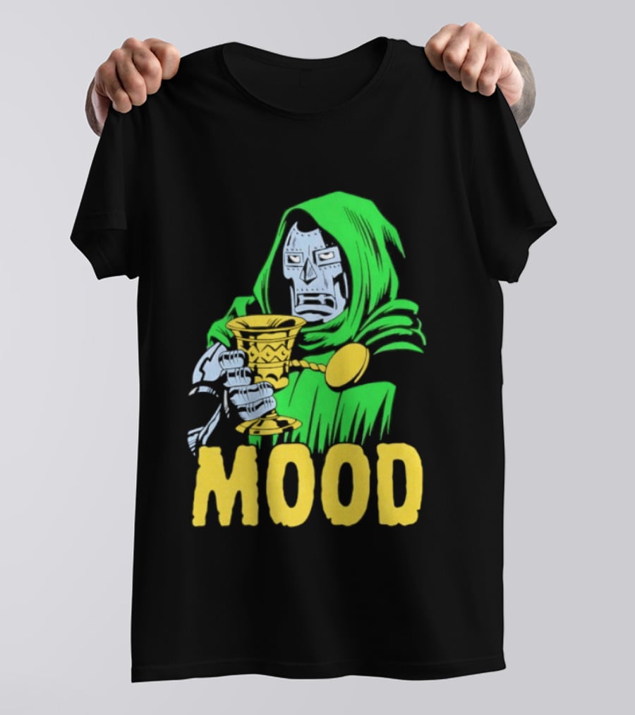 Doctor Doom Mood Marvel Villain Comic Book T-Shirt