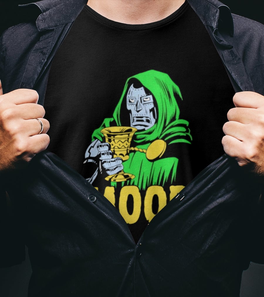 Doctor Doom Mood Marvel Villain Comic Book T-Shirt