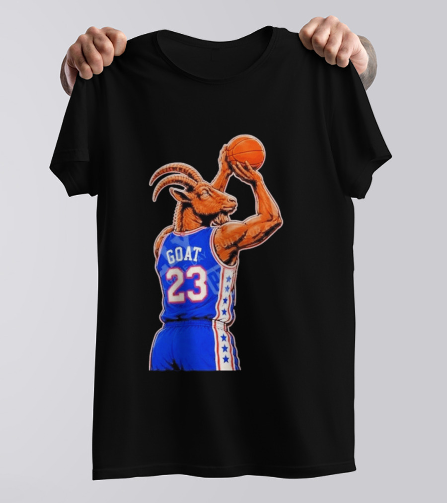GOAT 23 Basketball Player Jersey Sports Inspired By Iconic NBA Stars T-Shirt