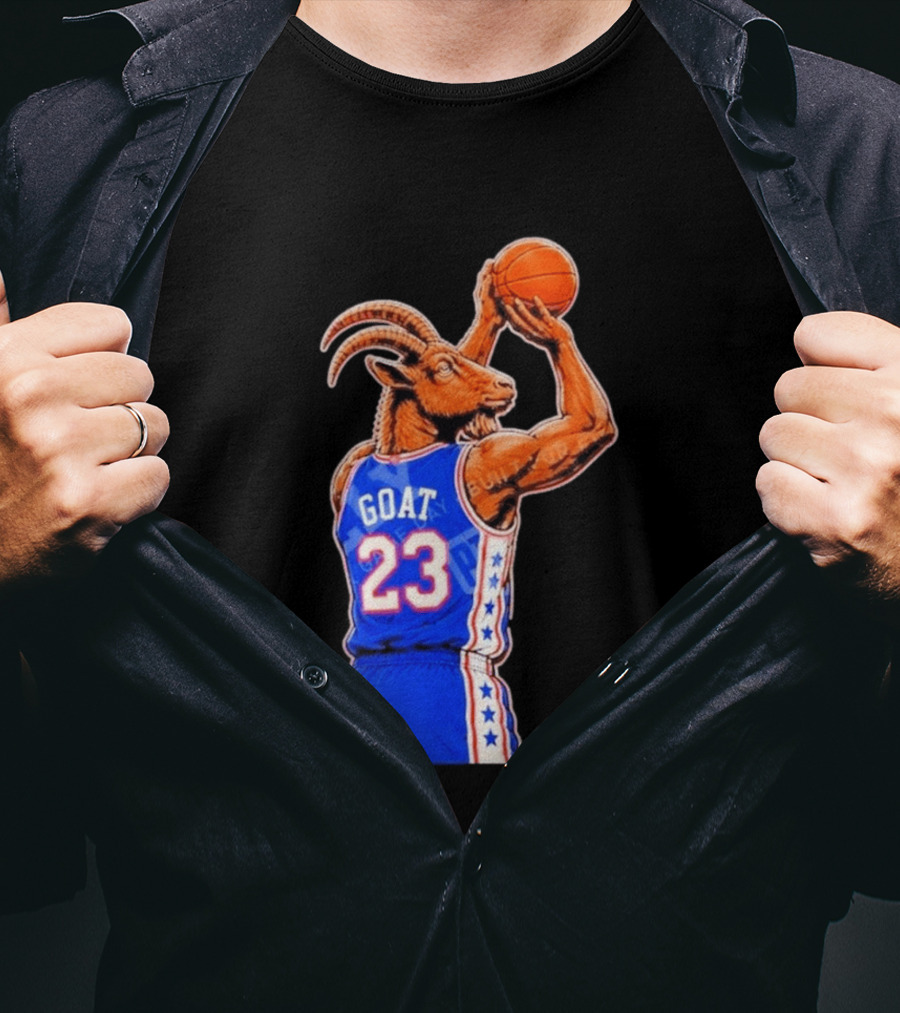 GOAT 23 Basketball Player Jersey Sports Inspired By Iconic NBA Stars T-Shirt