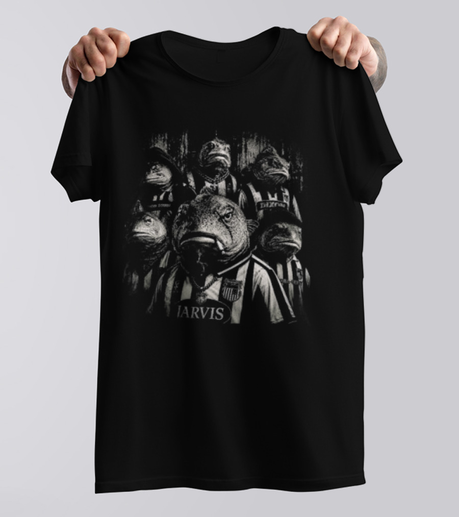Grimsby Jarvis Gangster Fish Dixon Ciba Geigy Bootleg T-Shirt