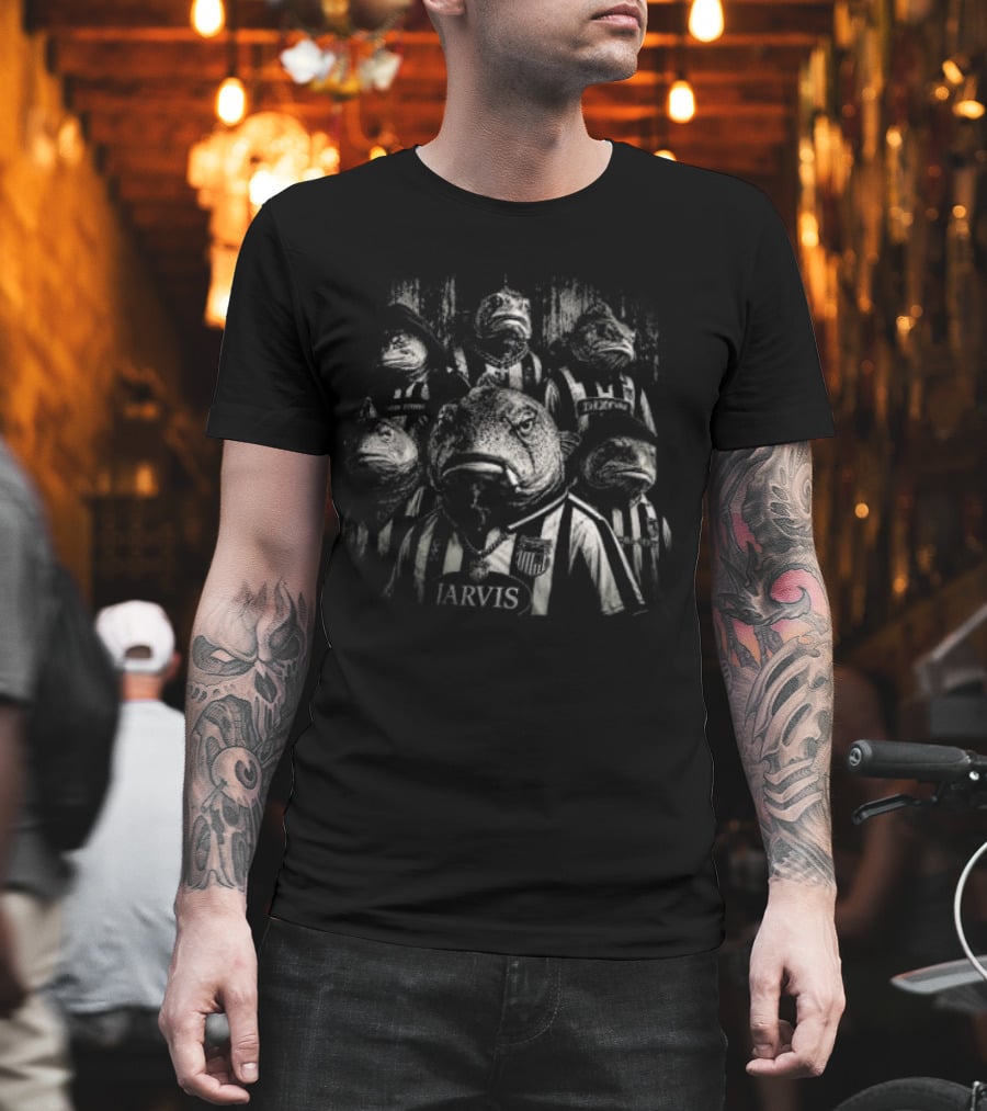 Grimsby Jarvis Gangster Fish Dixon Ciba Geigy Bootleg T-Shirt