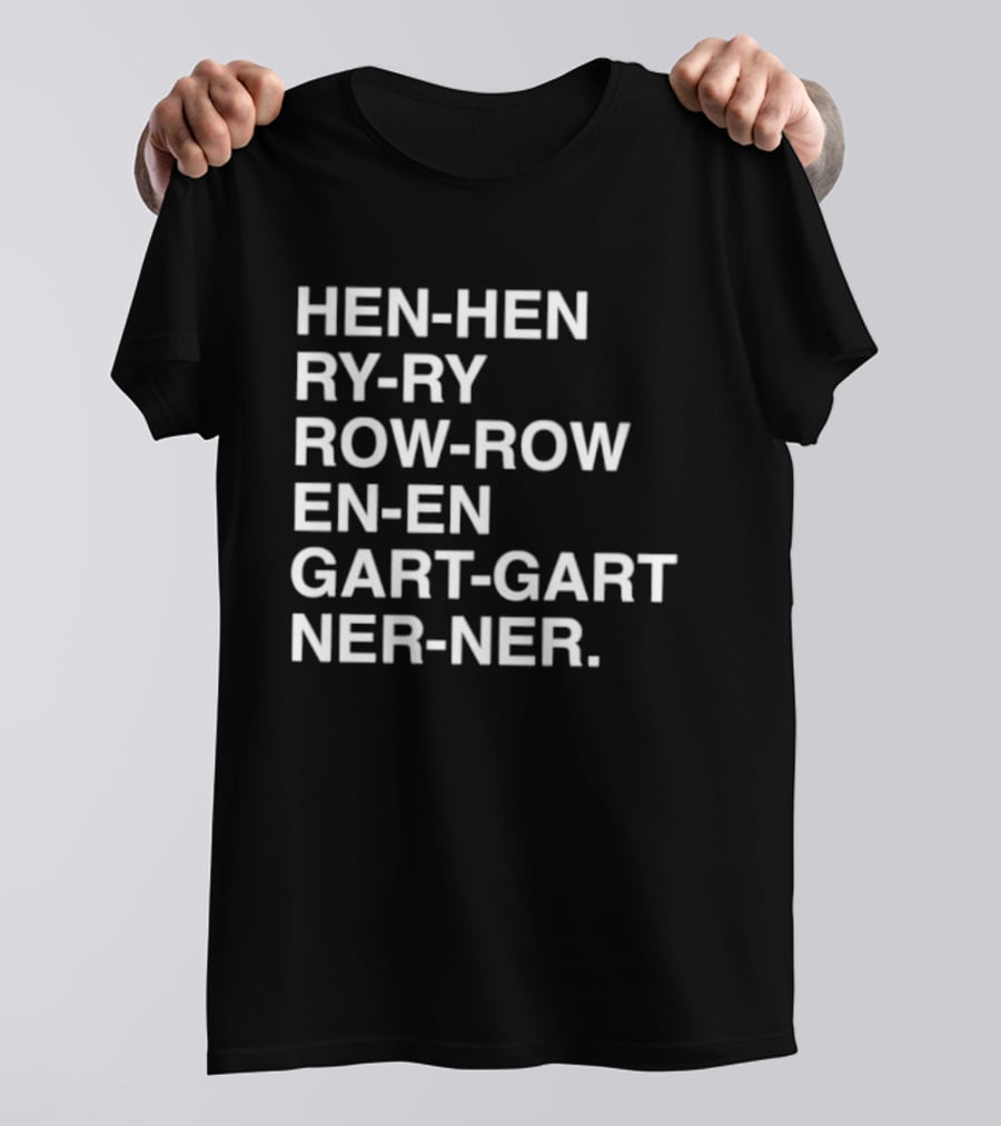 Henry Rowengartner Echo Phrase Repetition T-Shirt