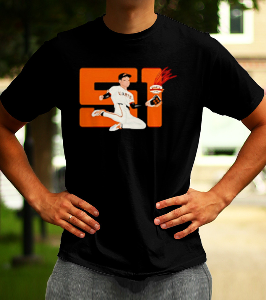 San Francisco Giants Jung Hoo Lee No 51 Baseball Player Comic T-Shirt