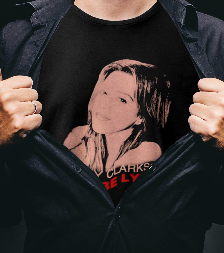 Kelly Clarkson I'd Be Lyin' Sketch Style Fan T-Shirt