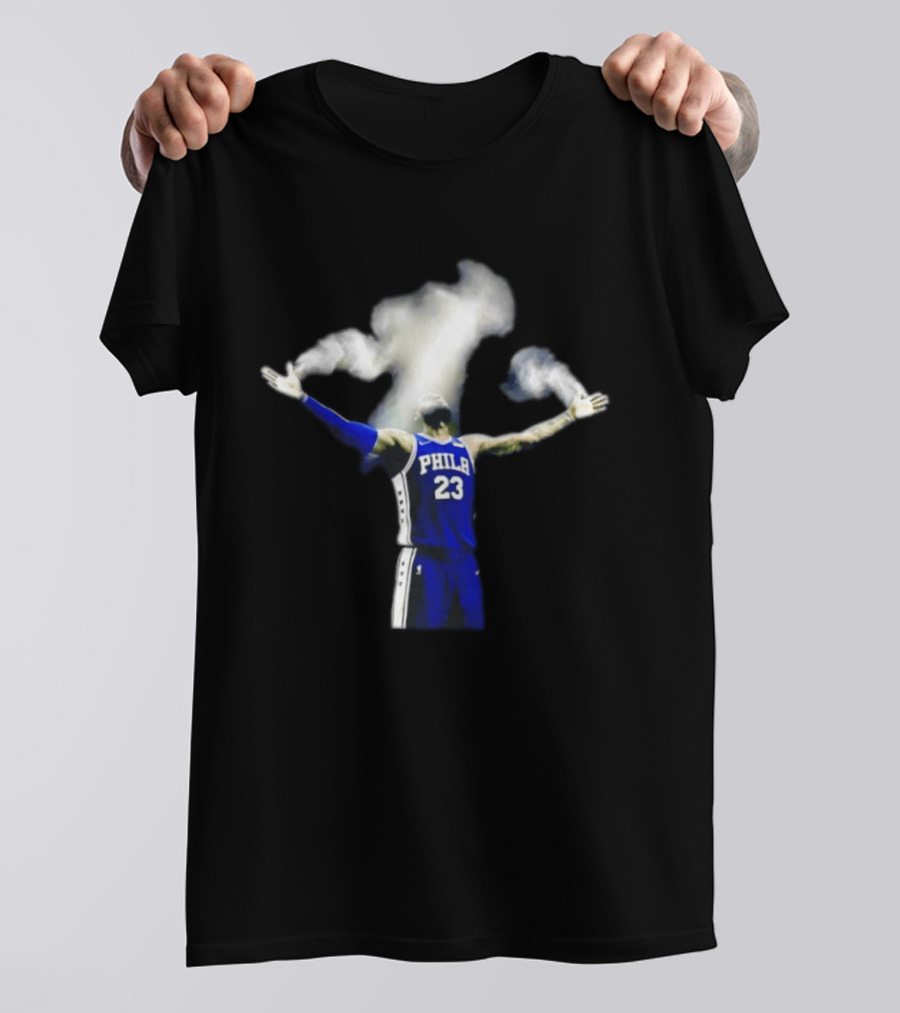 LeBron James 23 Philly Celebration Moment Philadelphia 76ers T-Shirt