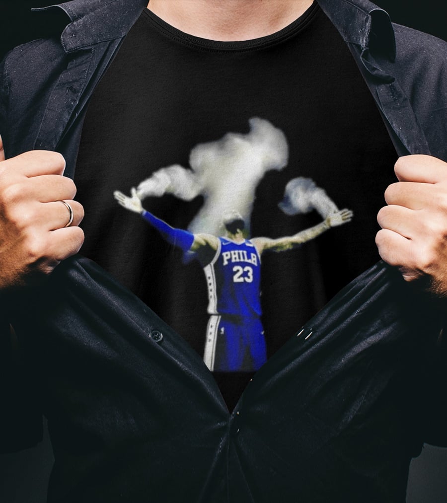 LeBron James 23 Philly Celebration Moment Philadelphia 76ers T-Shirt