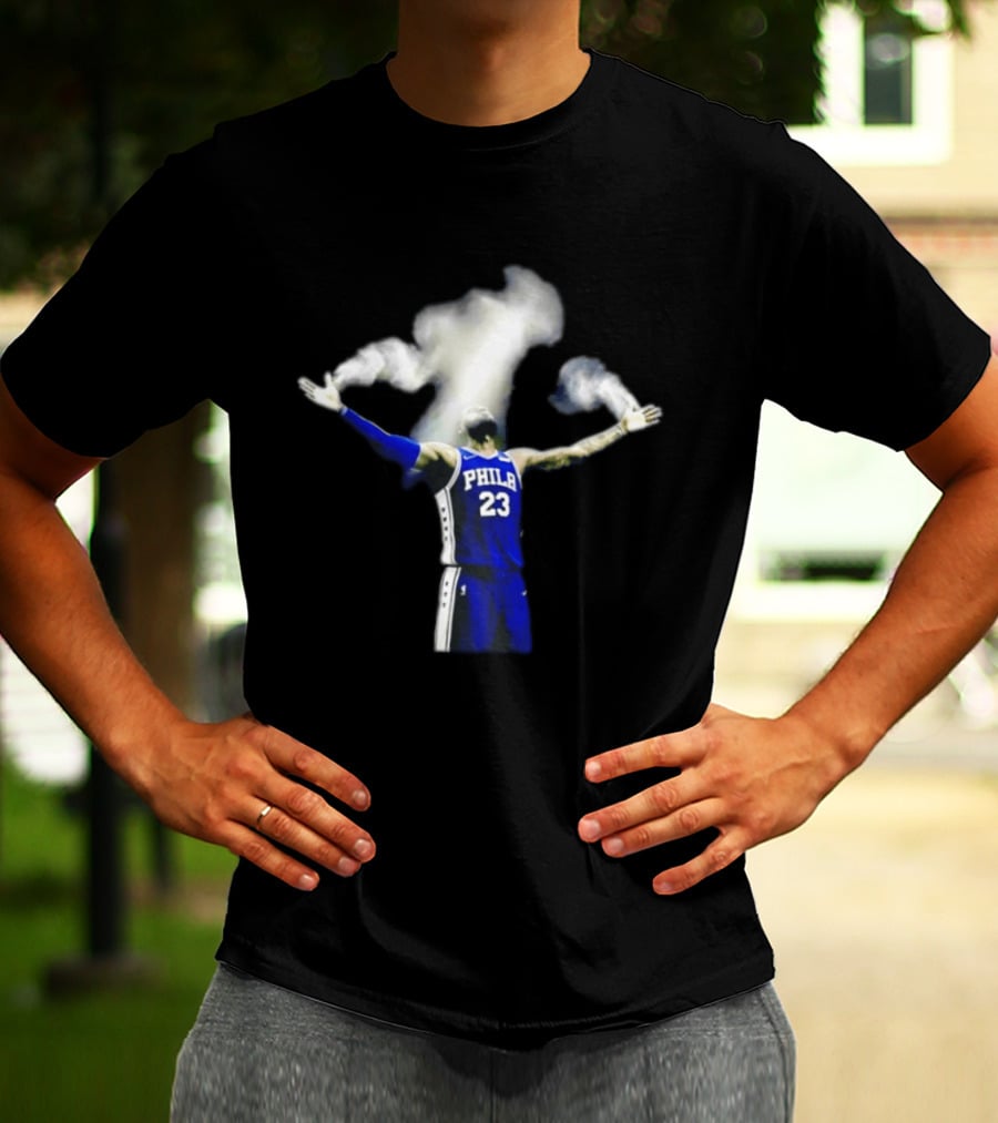 LeBron James 23 Philly Celebration Moment Philadelphia 76ers T-Shirt