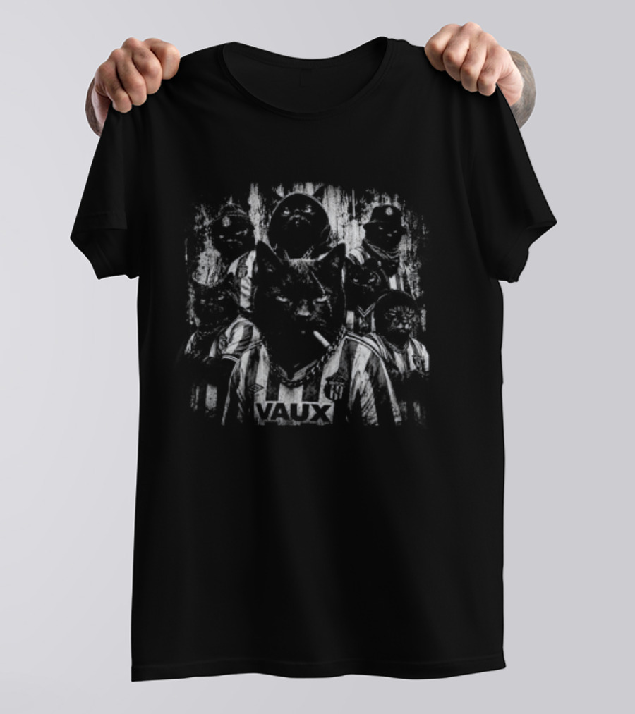 Sunderland Gangster Black Cats Distressed T-Shirt