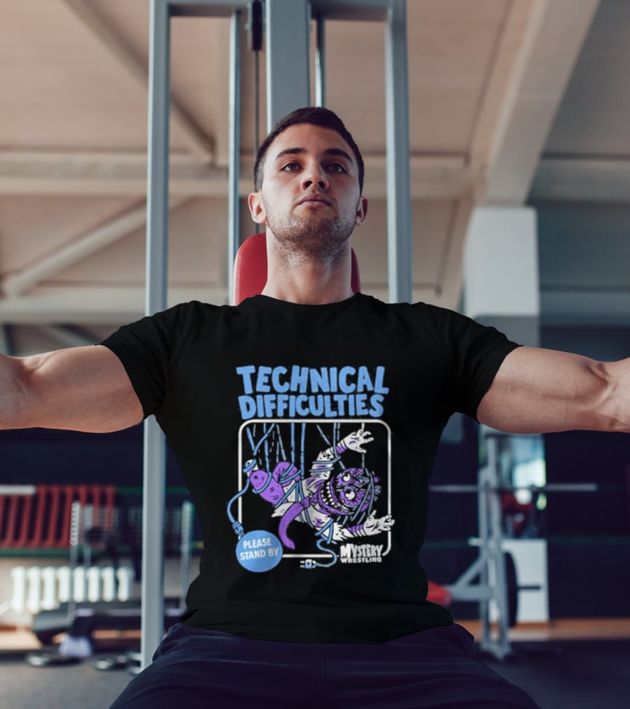 Technical Difficulties Please Stand By Monster Mashup T-Shirt