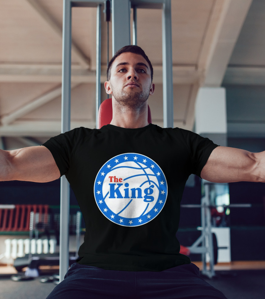 The King Philly Basketball Circle Stars T-Shirt