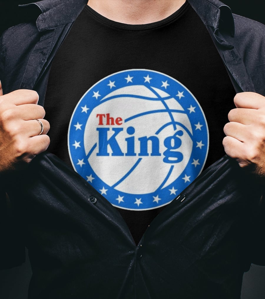 The King Philly Basketball Circle Stars T-Shirt
