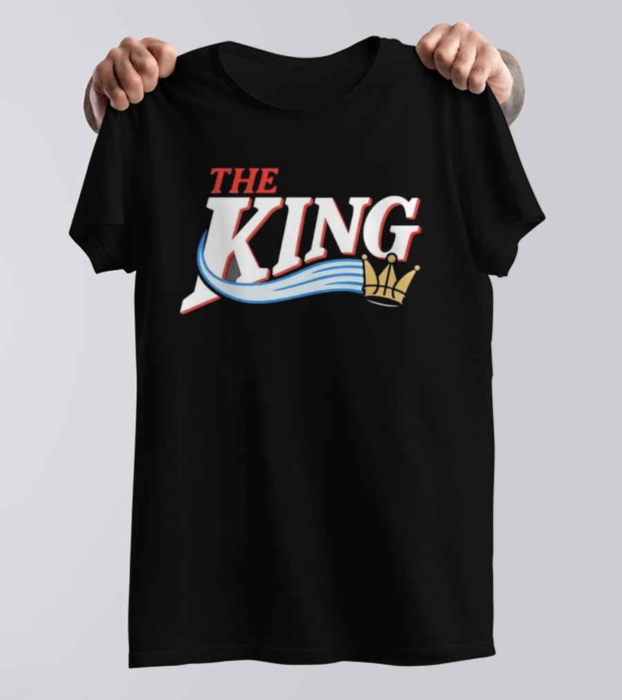 LeBron James The King Crown Philly NBA Basketball T-Shirt