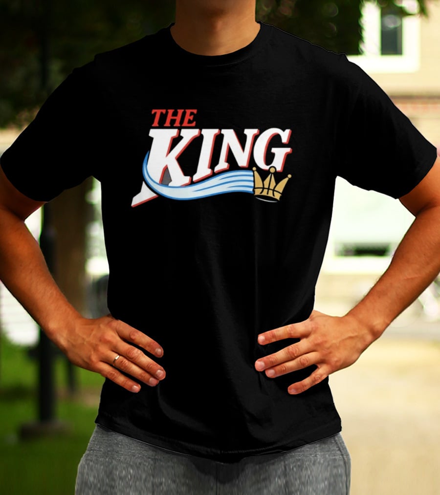 LeBron James The King Crown Philly NBA Basketball T-Shirt