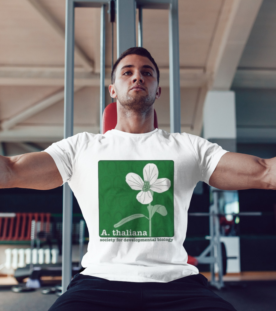 A Thaliana Society For Developmental Biology Flower T-Shirt