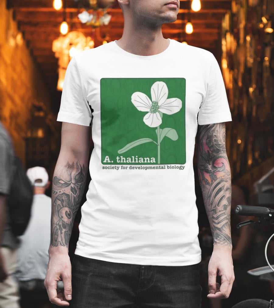 A Thaliana Society For Developmental Biology Flower T-Shirt