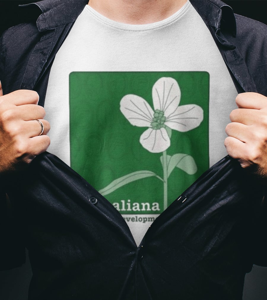 A Thaliana Society For Developmental Biology Flower T-Shirt