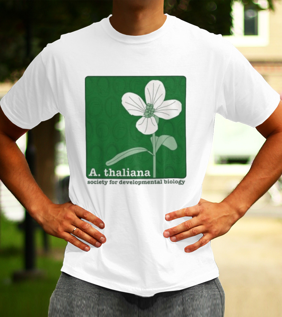 A Thaliana Society For Developmental Biology Flower T-Shirt