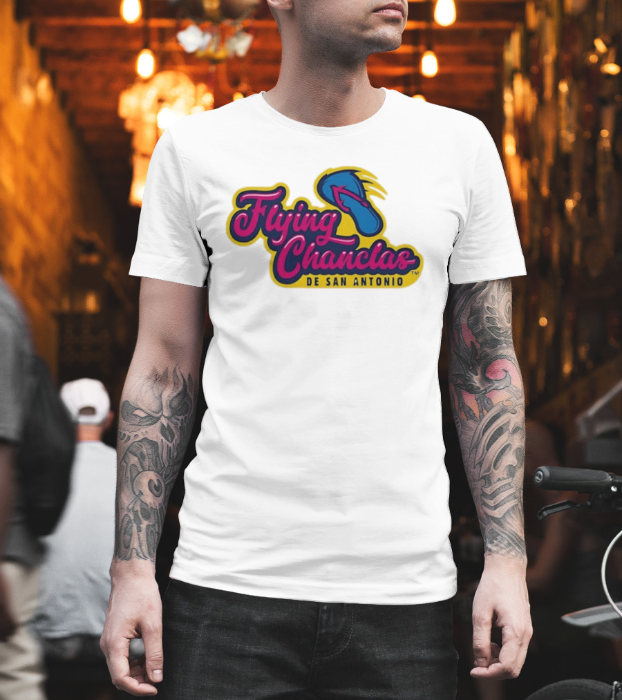 Flying Chanclas De San Antonio Baseball Team Fan T-Shirt
