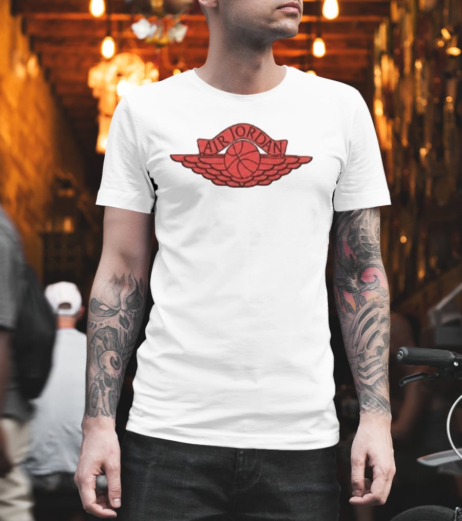 J Hope SAINT Mxxxxxx Jordan Brand Air Wings Collaboration T-Shirt
