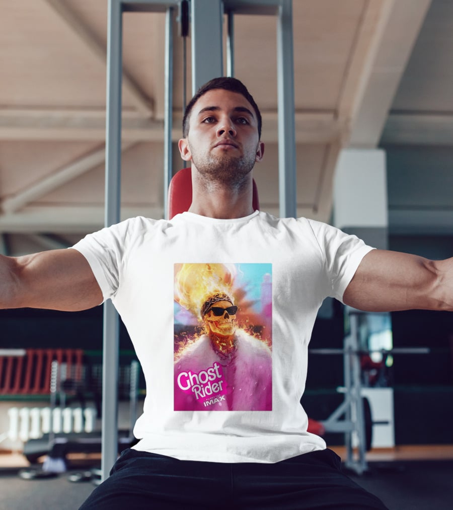 Ryan Gosling Barbie Ghost Rider Filmed For IMAX T-Shirt