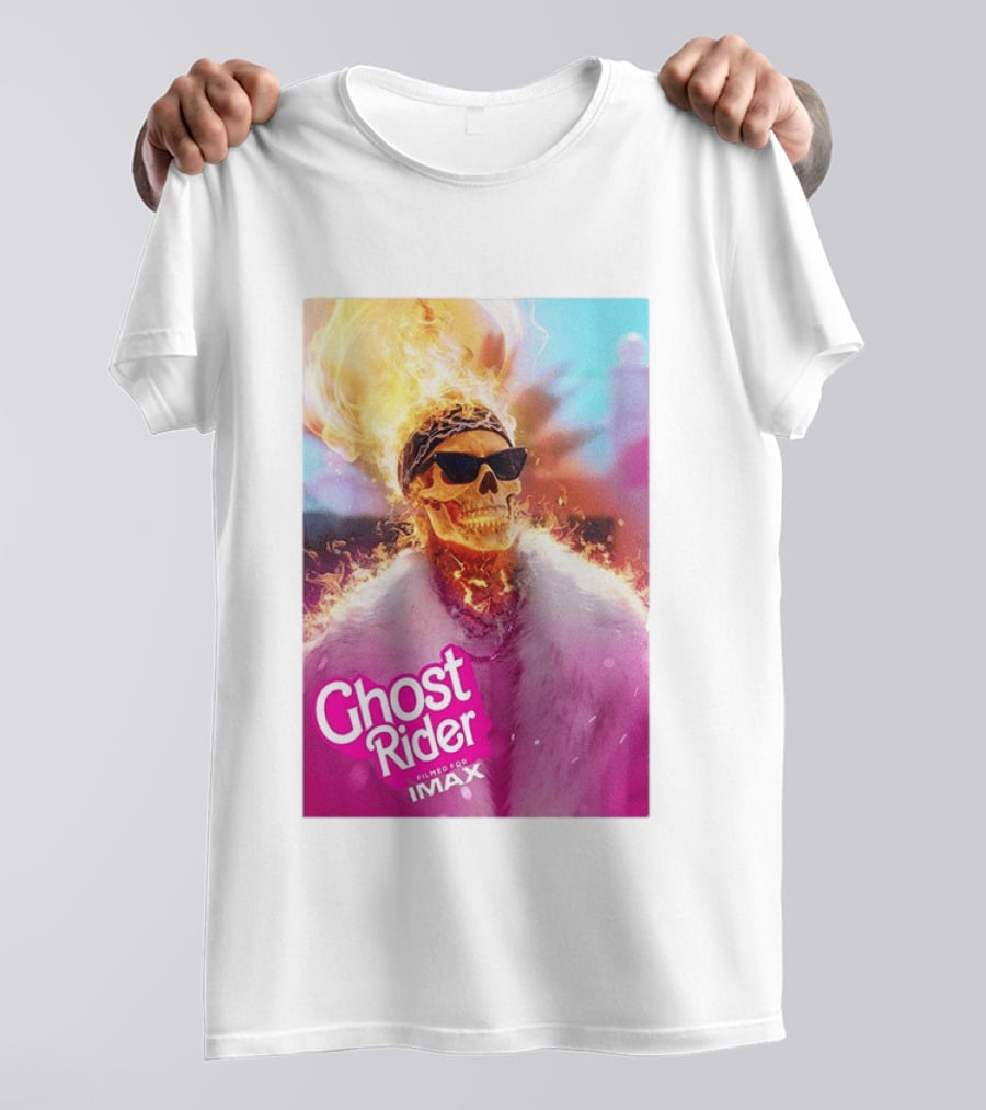 Ryan Gosling Barbie Ghost Rider Filmed For IMAX T-Shirt