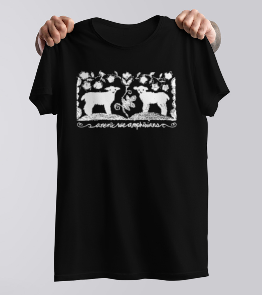 Aren't We Amphibians Sheep Nature T-Shirt