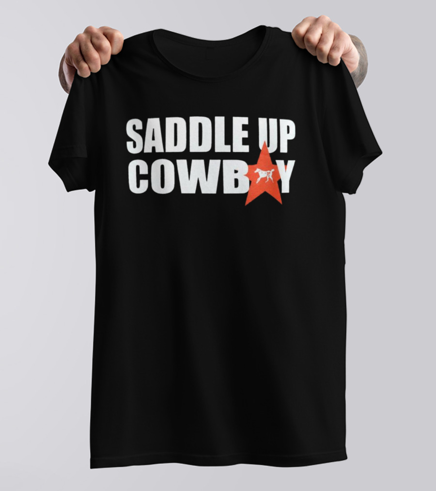Saddle Up Cowboy Star Trucker Hat Cailin Russo Music Shop T-Shirt