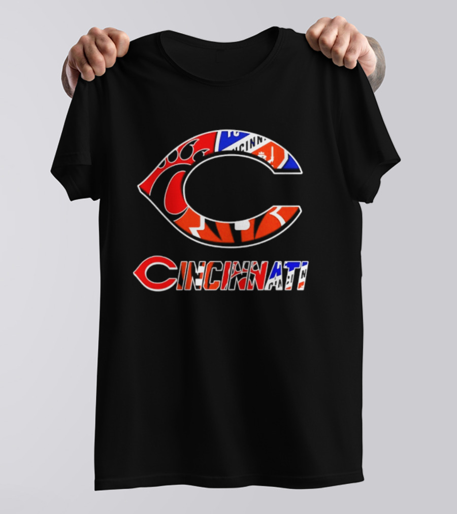 Cincinnati Bearcats FC Cincinnati Bengals Team Pride T-Shirt