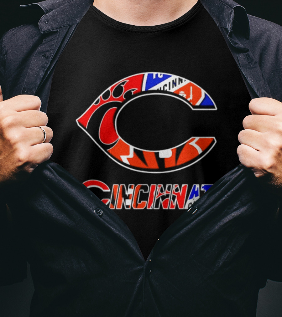 Cincinnati Bearcats FC Cincinnati Bengals Team Pride T-Shirt