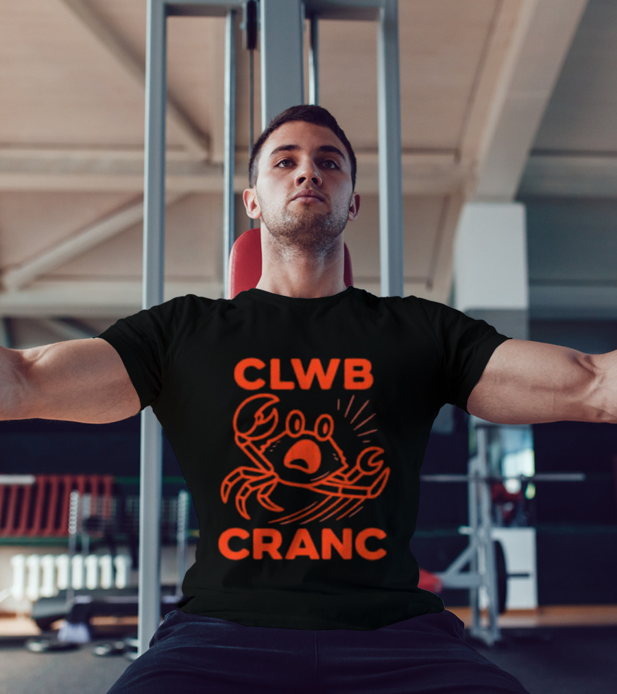 Welsh Edition Crab Club Clwb Cranc Crop T-Shirt