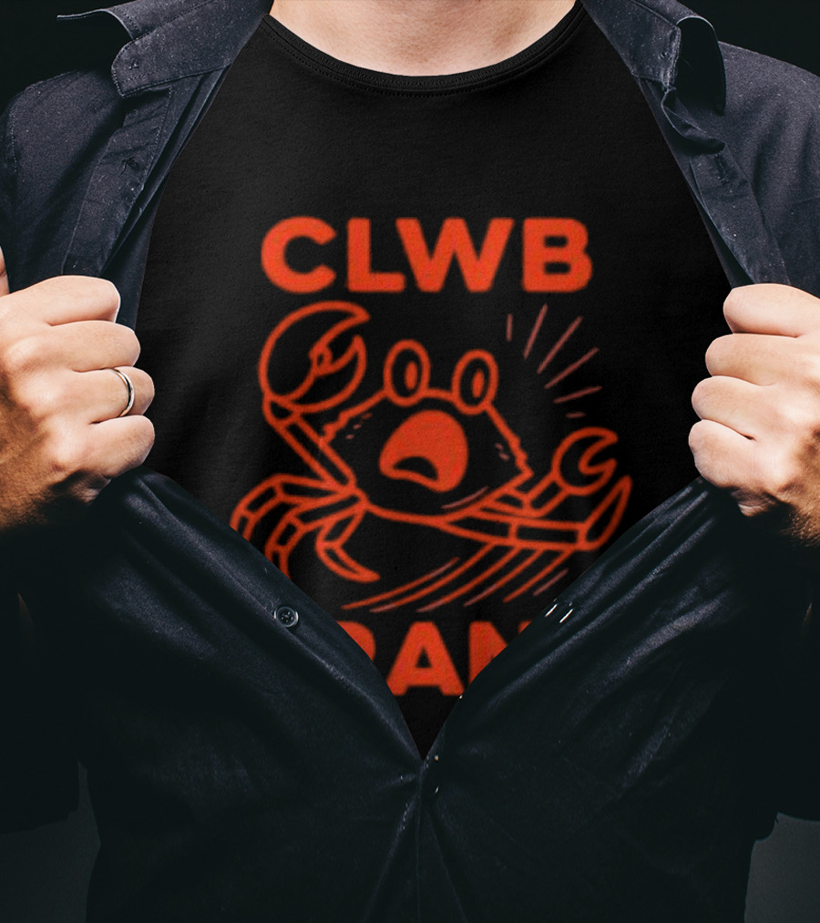 Welsh Edition Crab Club Clwb Cranc Crop T-Shirt