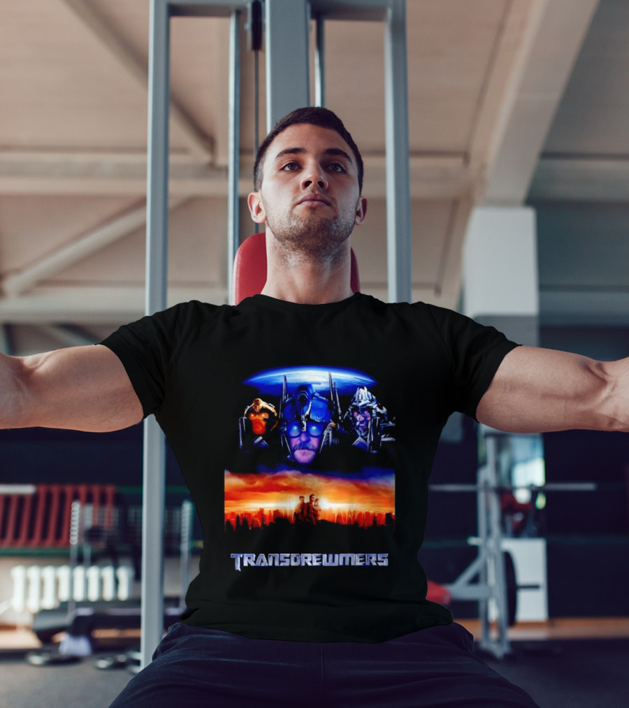 Transdrewmers Sci Fi Inspired Characters And Cityscape Compilation T-Shirt