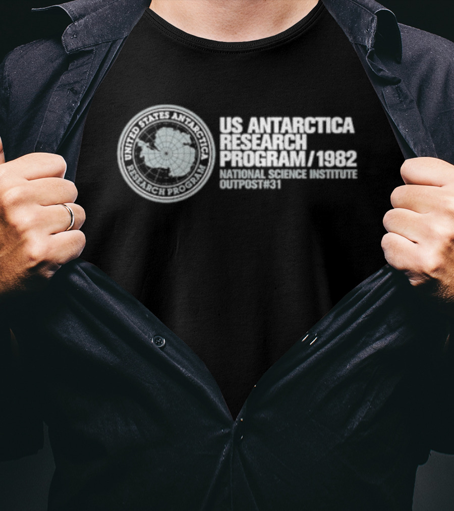 US Antarctica Research Program 1982 National Science Institute Outpost 31 T-Shirt