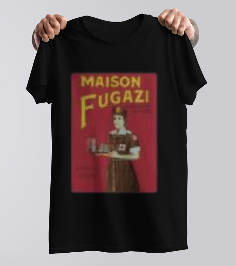 Maison Fugazi Store Rations Black T-Shirt