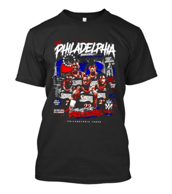 Philadelphia 76ers Trust The Process Basketball Champions 2026 T-Shirt