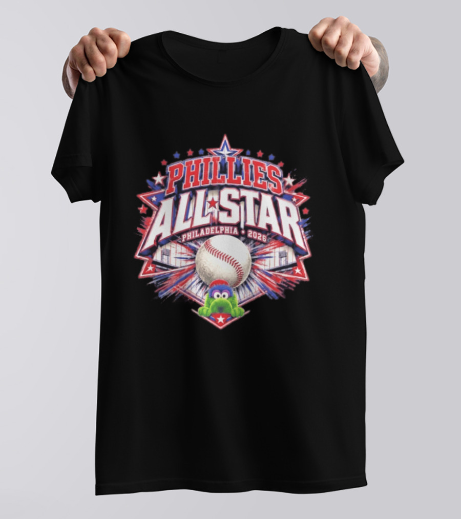 Phillies All Star Philadelphia 2026 MLB Baseball Phanatic T-Shirt
