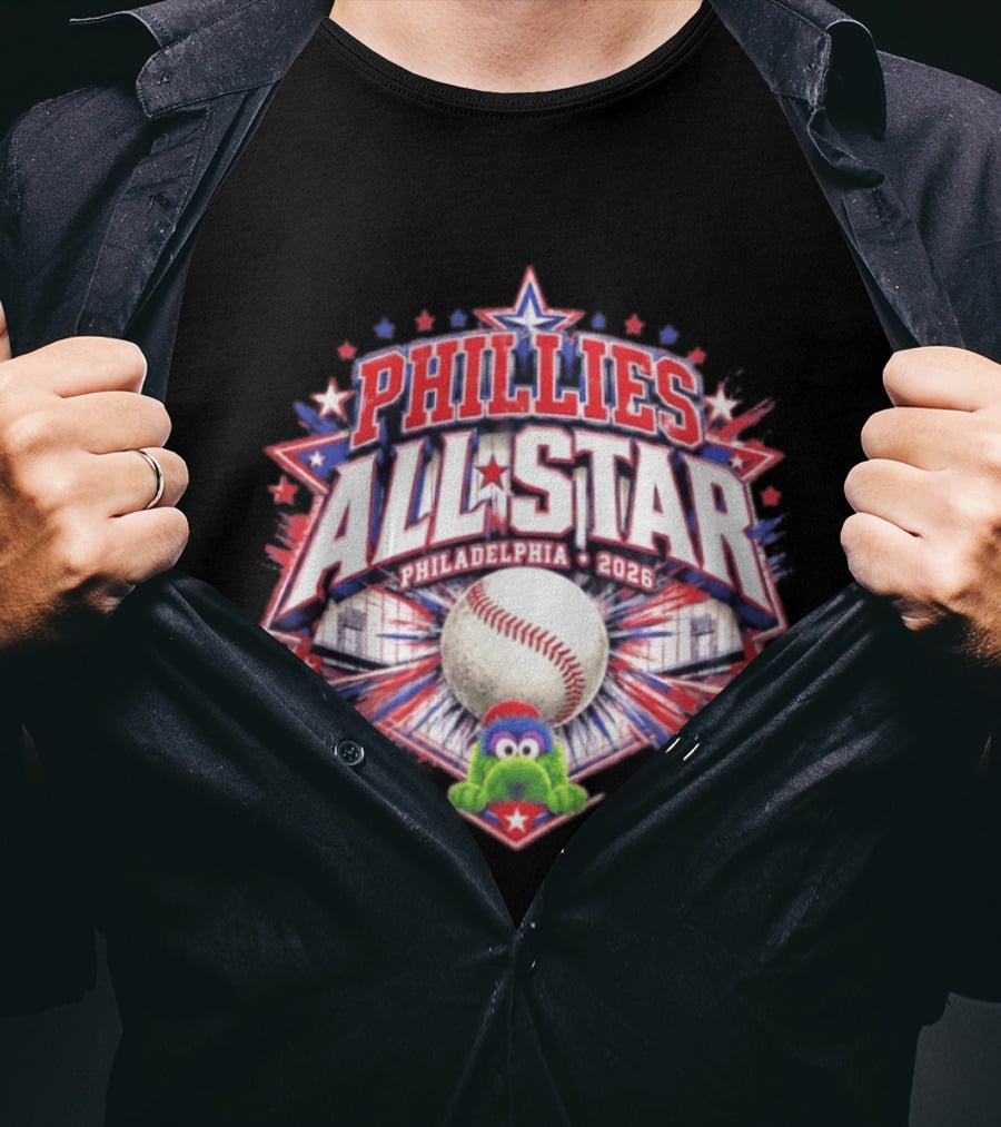 Phillies All Star Philadelphia 2026 MLB Baseball Phanatic T-Shirt