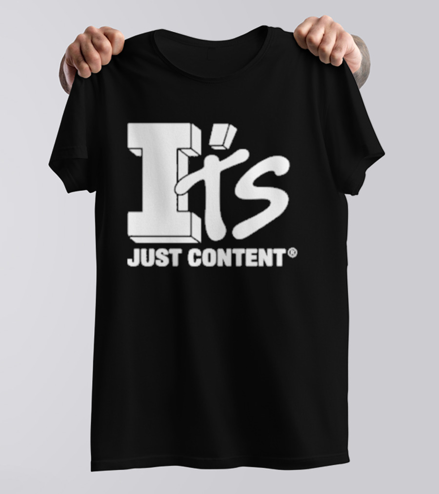 It's Just Content I Totaled Your Lambo T-Shirt