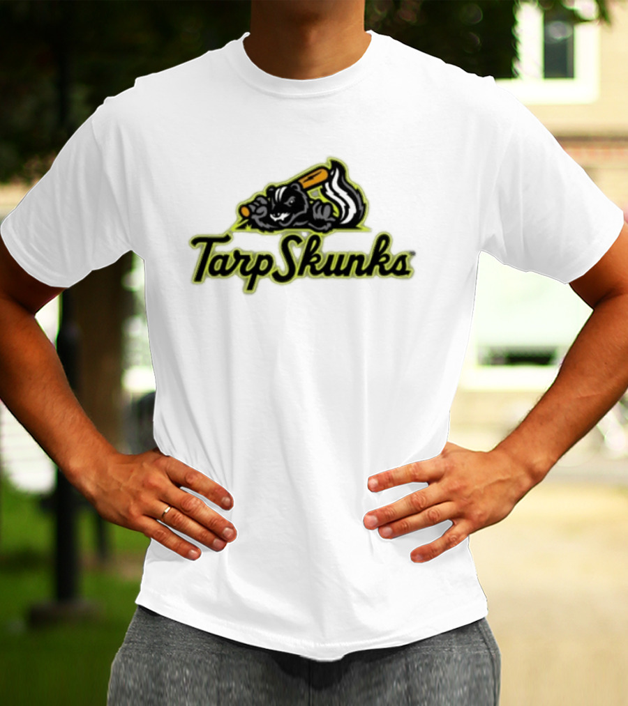 Tarp Skunks Minor League Baseball Team T-Shirt