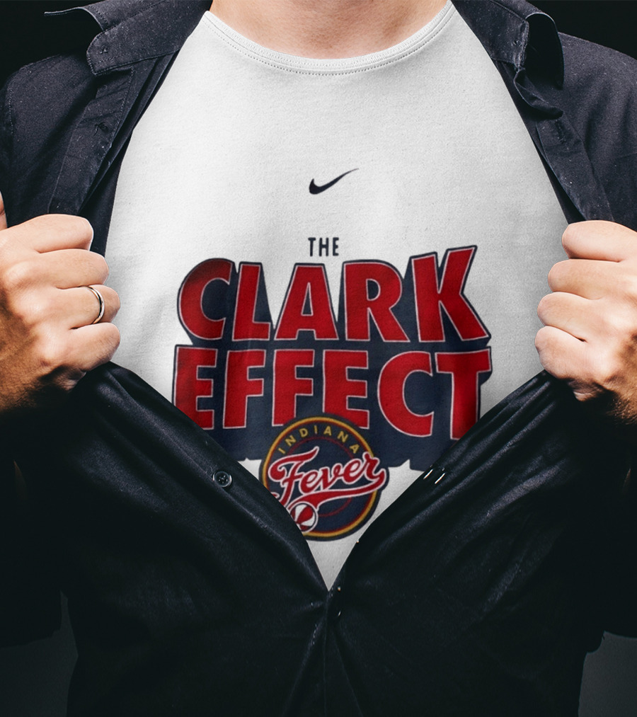 The Clark Effect Indiana Fever Nike Basketball T-Shirt