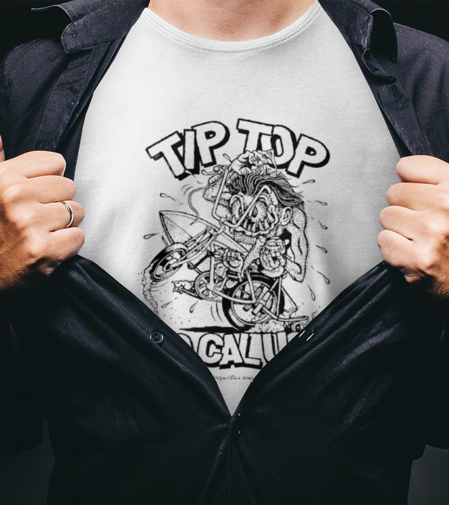 Tip Top So Cal USA Surfing And Skating California T-Shirt