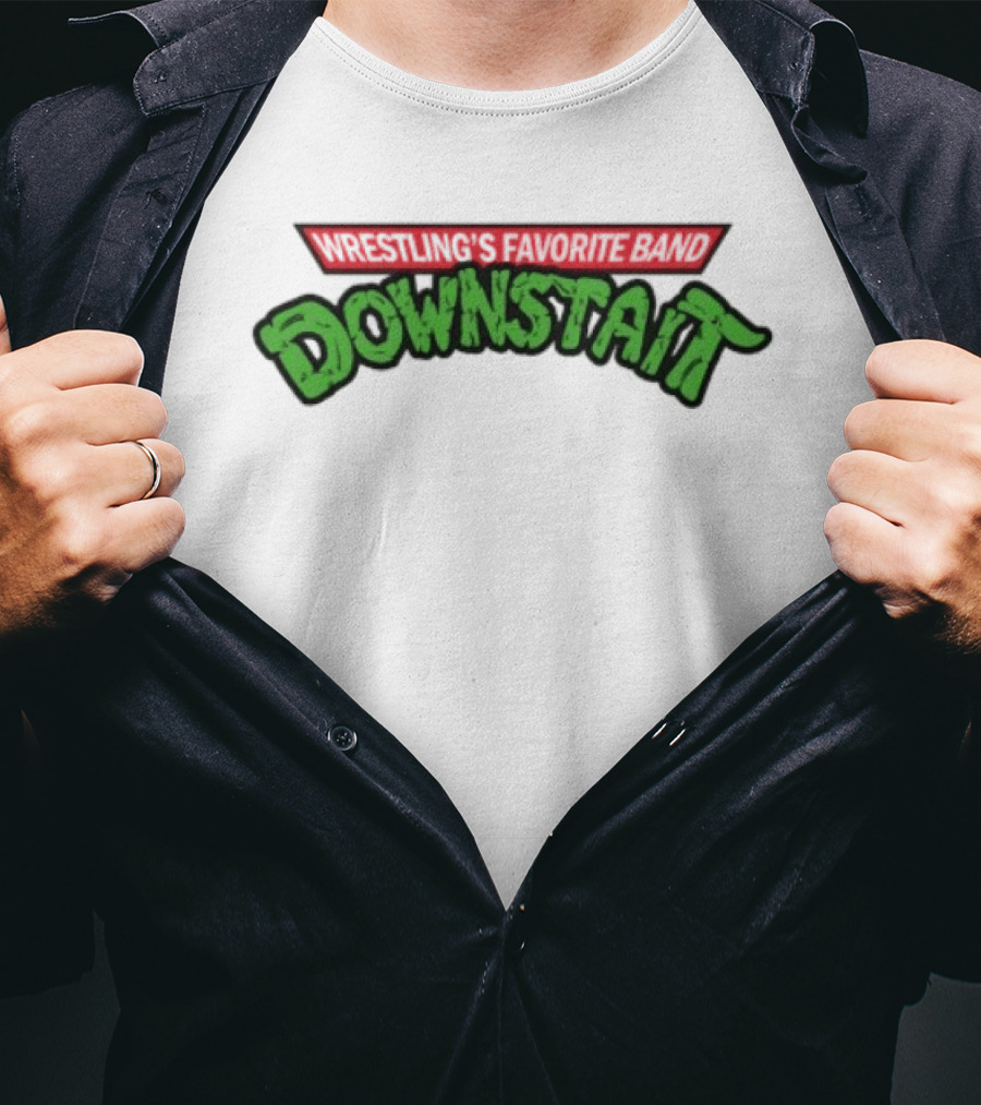Wrestling's Favorite Band Downstait Wrestling Music T-Shirt