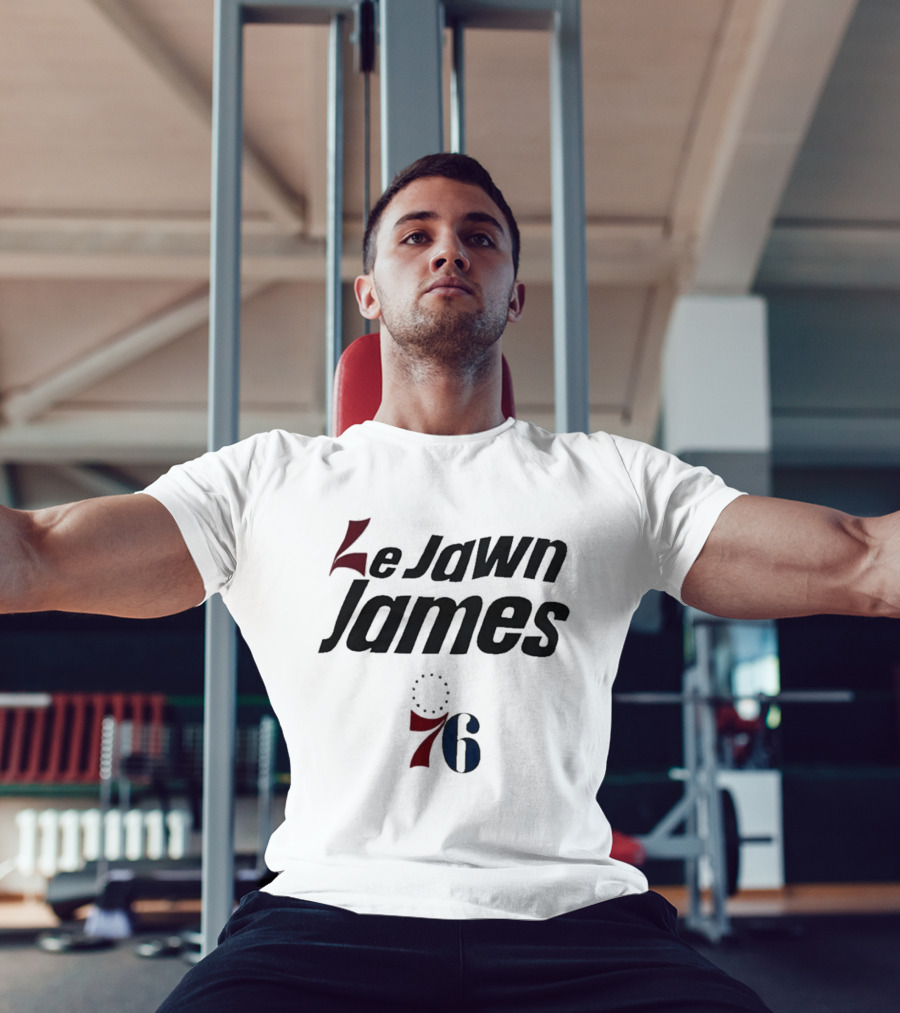 Le Jawn James Philadelphia 76ers 76 T-Shirt