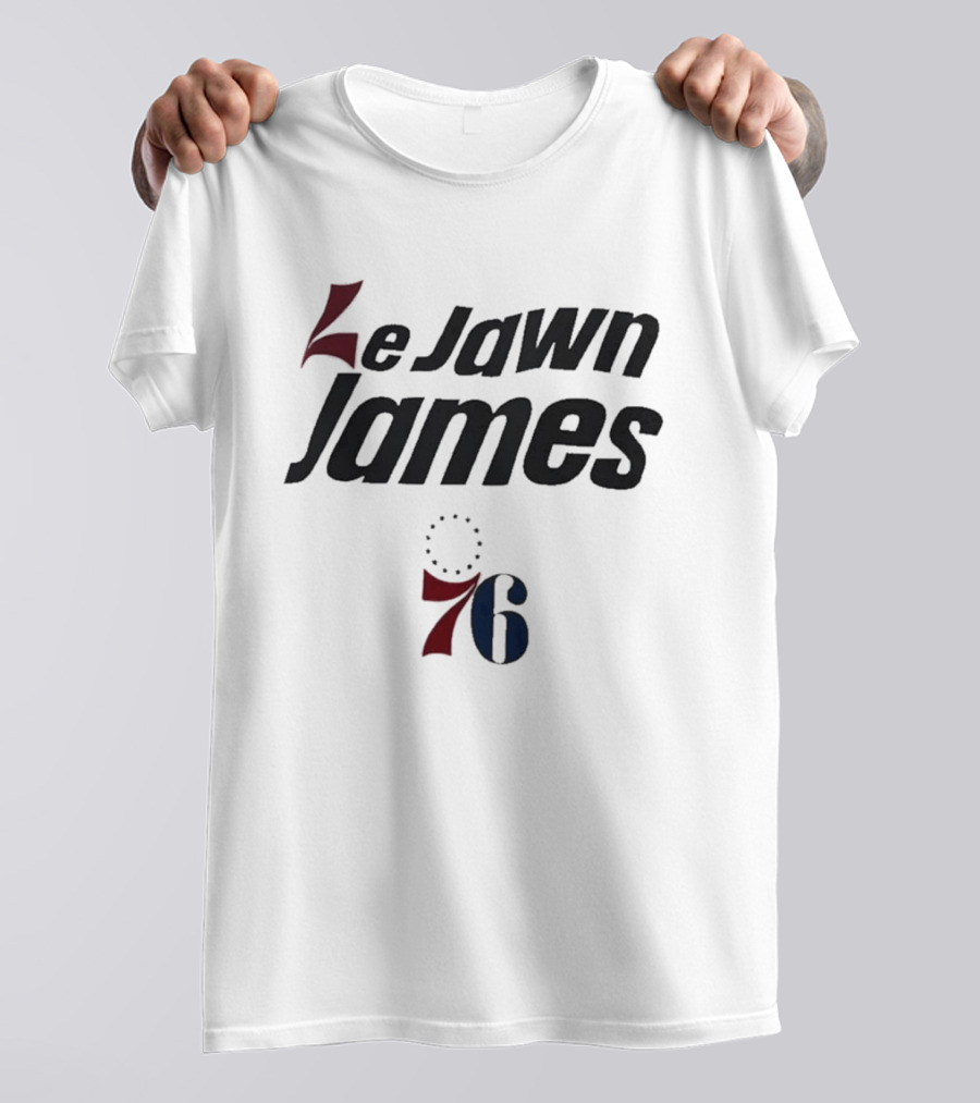 Le Jawn James Philadelphia 76ers 76 T-Shirt