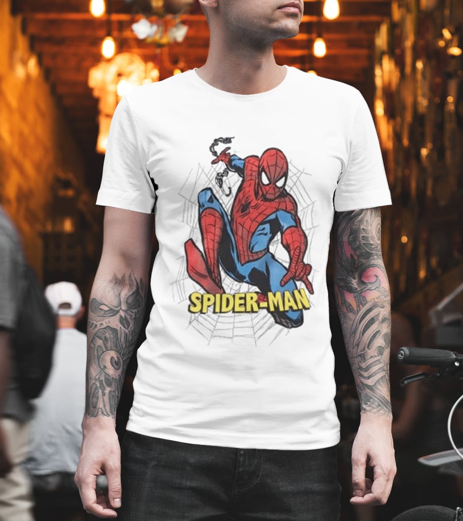Michael B Jordan Spider Man Brand New Day Premiere Comic Hero Adventure T-Shirt