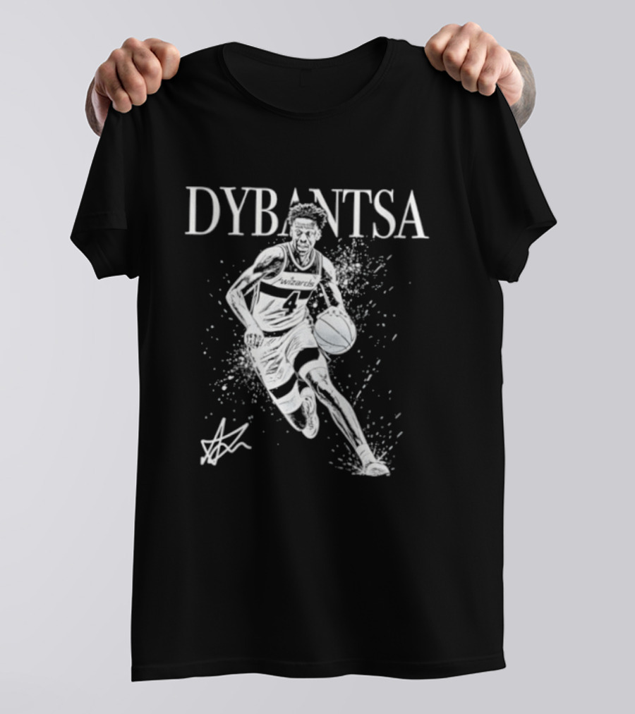 DYBANTSA Washington Wizards NBA Player AJ T-Shirt