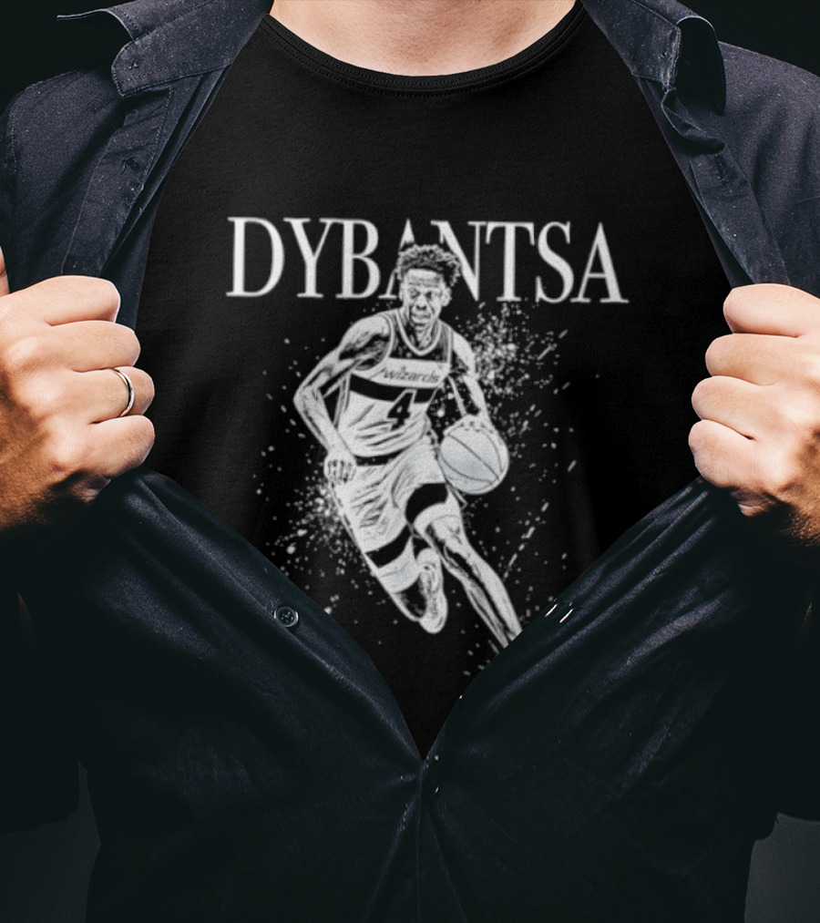 DYBANTSA Washington Wizards NBA Player AJ T-Shirt