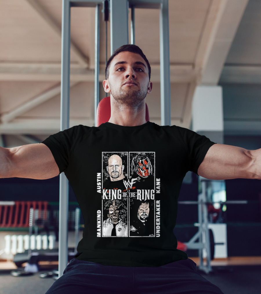 WWF King Of The Ring Austin Kane Mankind Undertaker T-Shirt